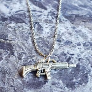 Gun necklace